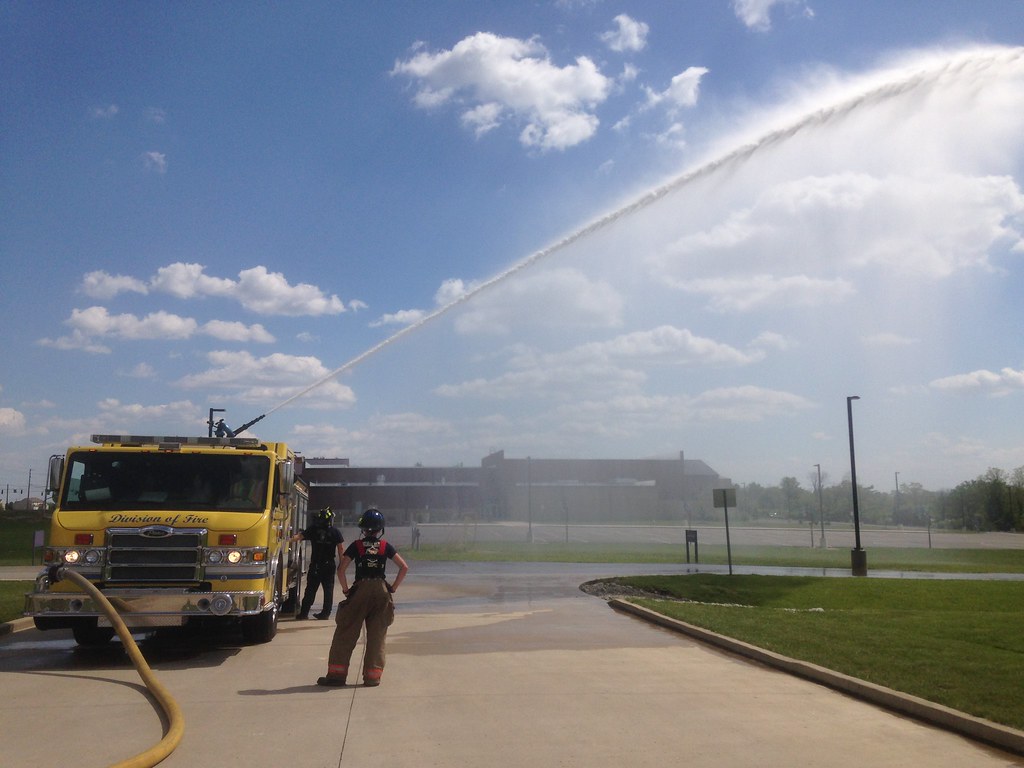 Flowing Water with Engine 1 Vandalia Engine 1 flowing some… Flickr