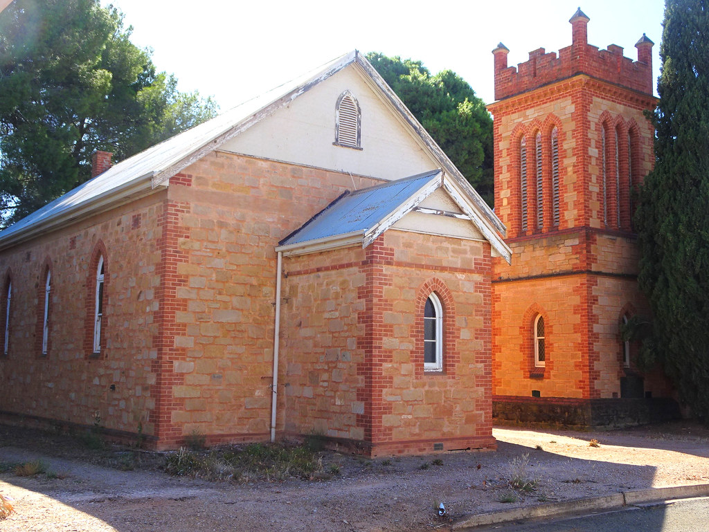 Gladstone. The Anglican Church Hall on left built in 1909,… Flickr