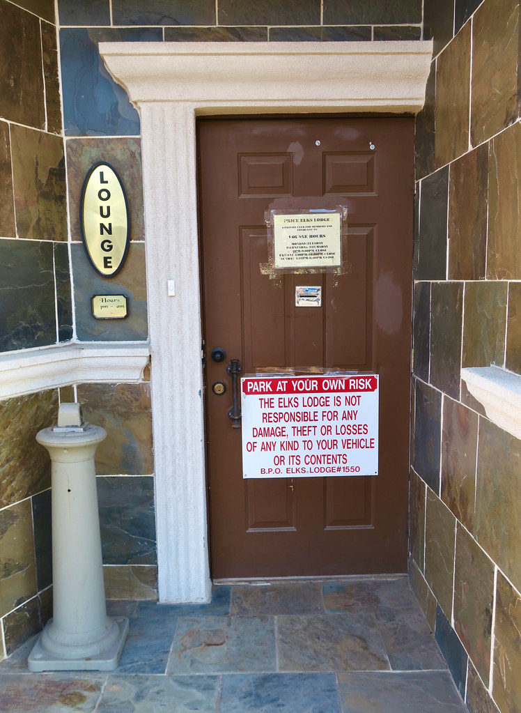 Elk's Lodge, Price, UT Entrance to Price Elk's Lodge 1550… Flickr