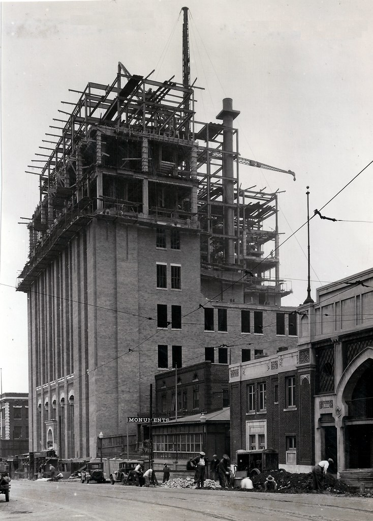 Des Moines, Iowa, Northwestern Bell Building, Construction, KRNT