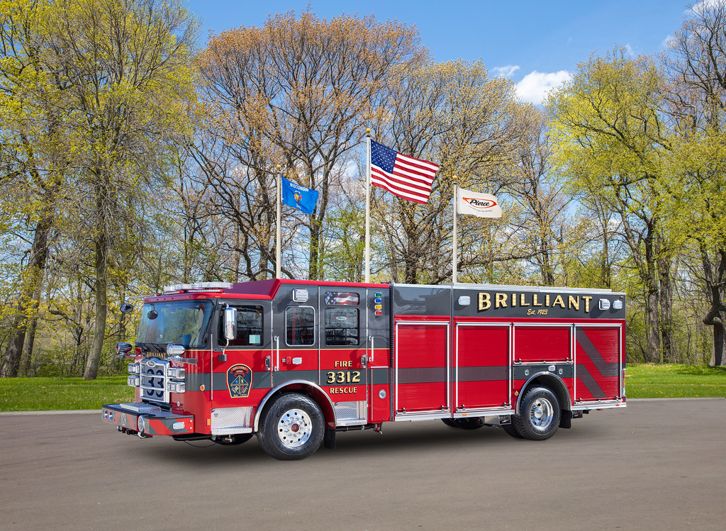Pierce, Brilliant Fire Department, OH, 374201 Pierce MFG Flickr
