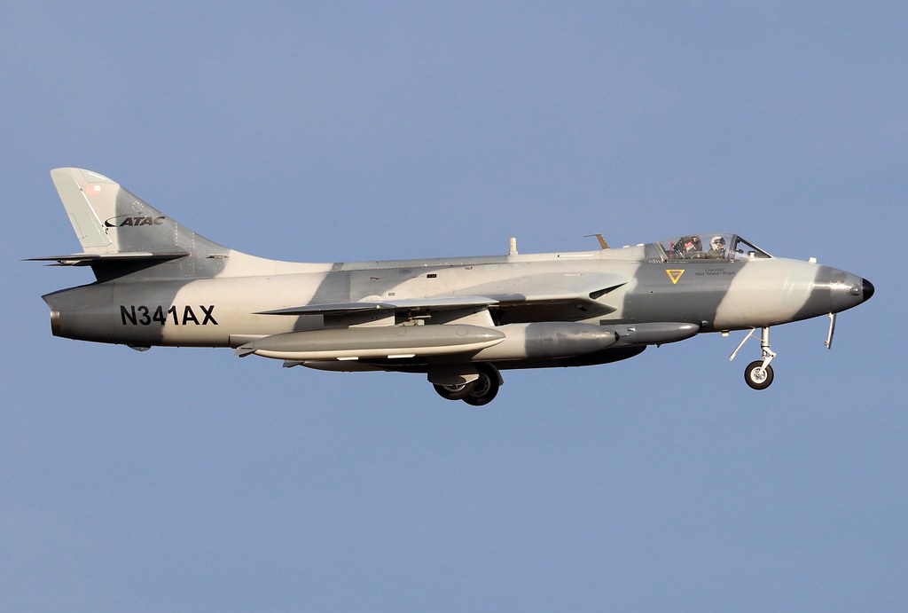 ATAC MK58, Hawker Hunter, N341AX Michael DeBock Flickr