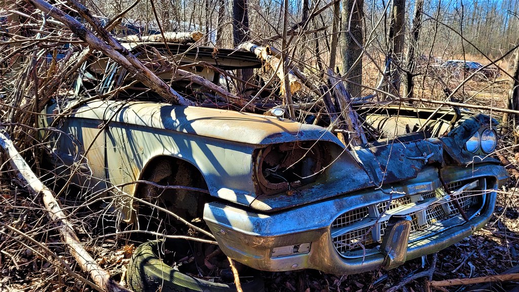 1960 Ford Thunderbird Wrecking Yard Ranger Flickr