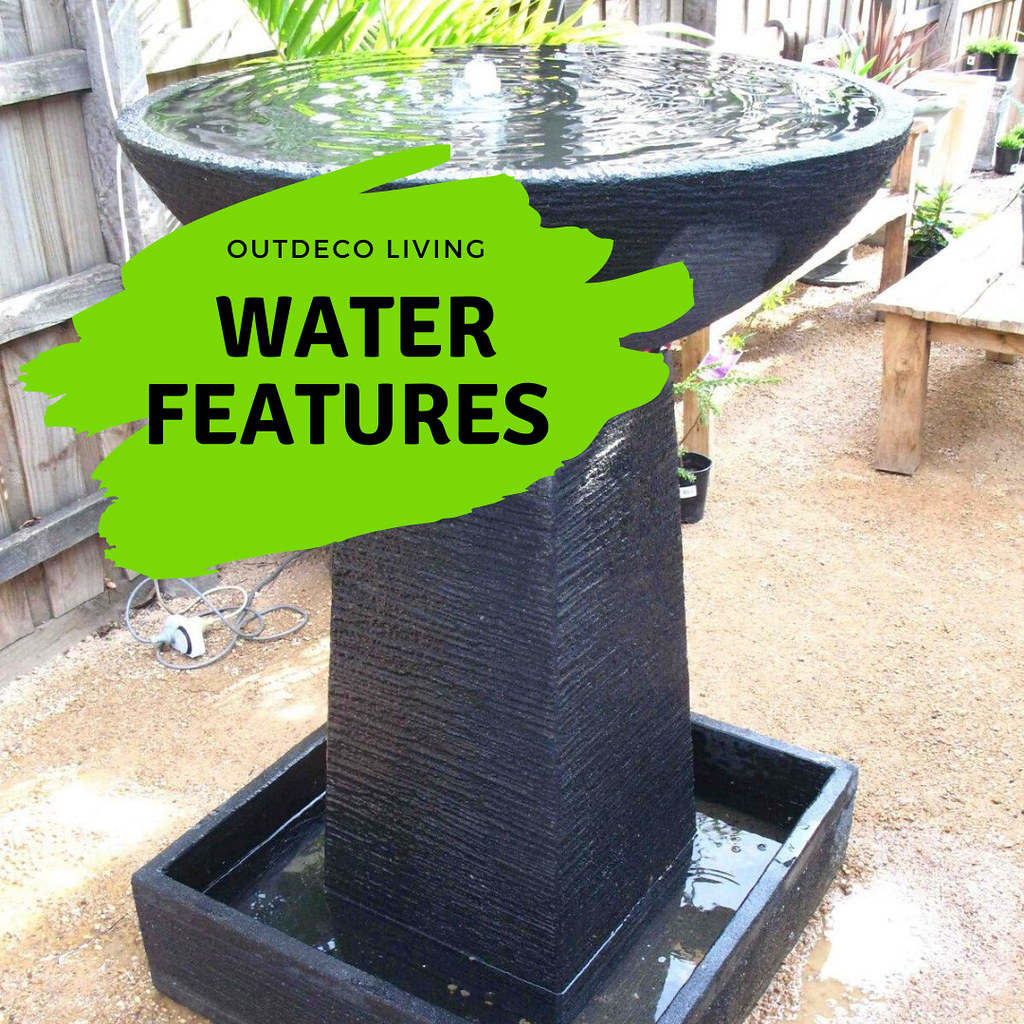 Pyramid water feature, PUMP outdeco living provides excell… Flickr
