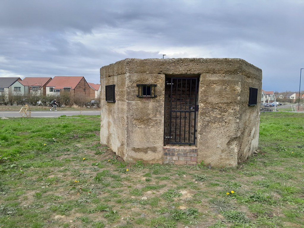 Preserved Pill Box, Holystone, North Tyneside I walked pas… Flickr