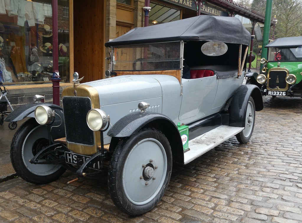 1919 ArrolJohnston 15/40 Tourer Standing on the town stre… Flickr