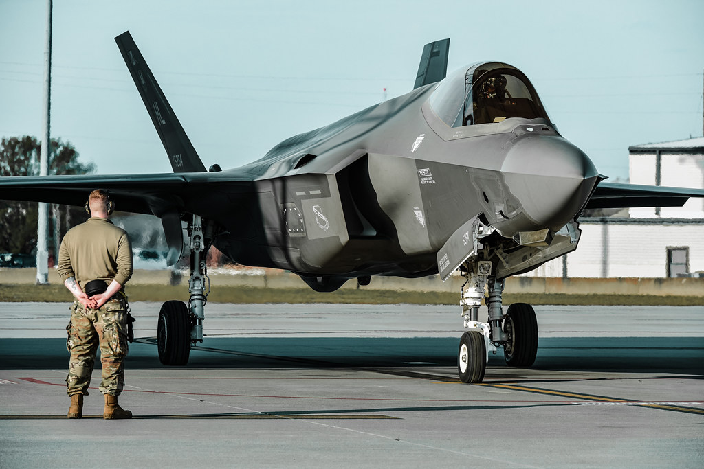 Hill AFB F35 fighter jets conduct tactical flight operati… Flickr