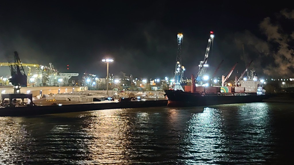 Night time views from Iona Sailing from Rotterdam Flickr