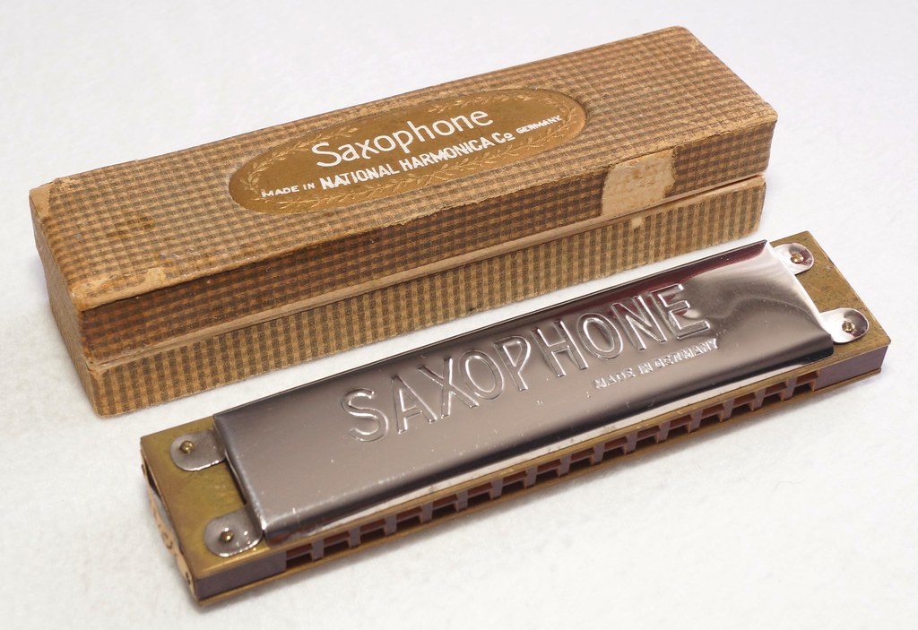National Harmonica Company Saxophone tremolo harmonica Flickr
