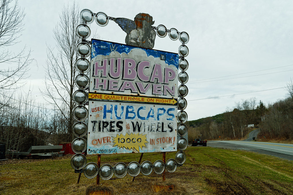 Hubcap Heaven Town of Broome, New York. Paul Flickr