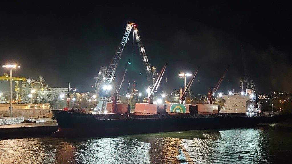 Night time views from Iona Sailing from Rotterdam Flickr