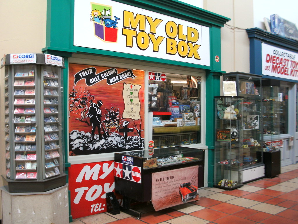 My Old Toy Box The storefront of My Old Toy Box, a toy sho… Flickr