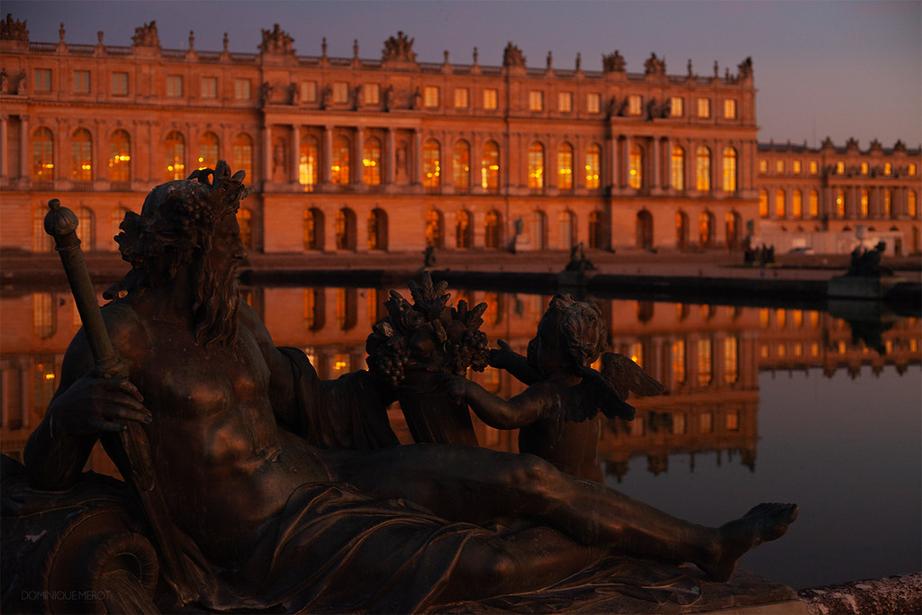 Evening in the gardens Château de Versailles. 2021 Flickr