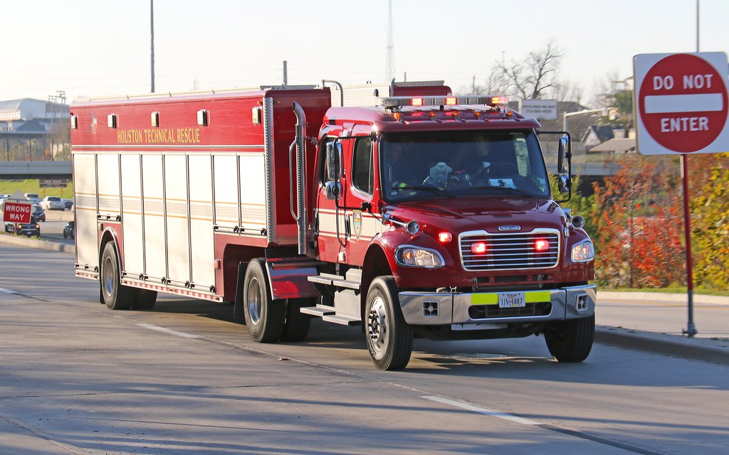Houston, Texas Fire Department Technical Rescue 11 Freightliner