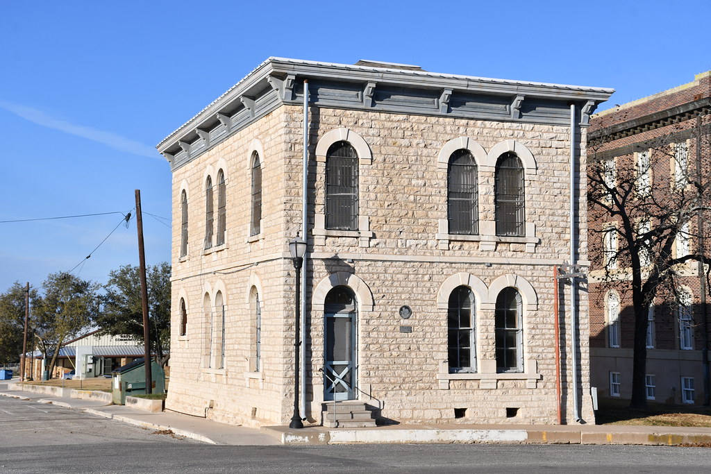 Old Mills County Jail (Goldthwaite, Texas) Historic former… Flickr