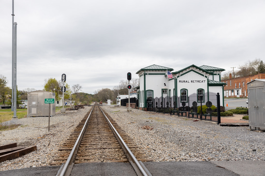 Clear at WAS Rural Retreat, VA and N&W Depot RCBphotography Flickr