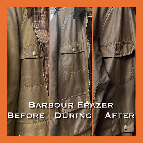 Barbour Frazer wax jacket cleaning The Wax Jacket Cleaning Company Flickr
