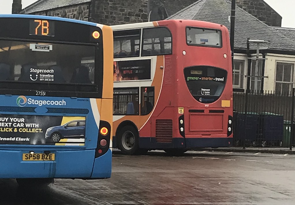Dunfermline Bus Station 27551 SP58 BZE Stagecoach East S… Flickr
