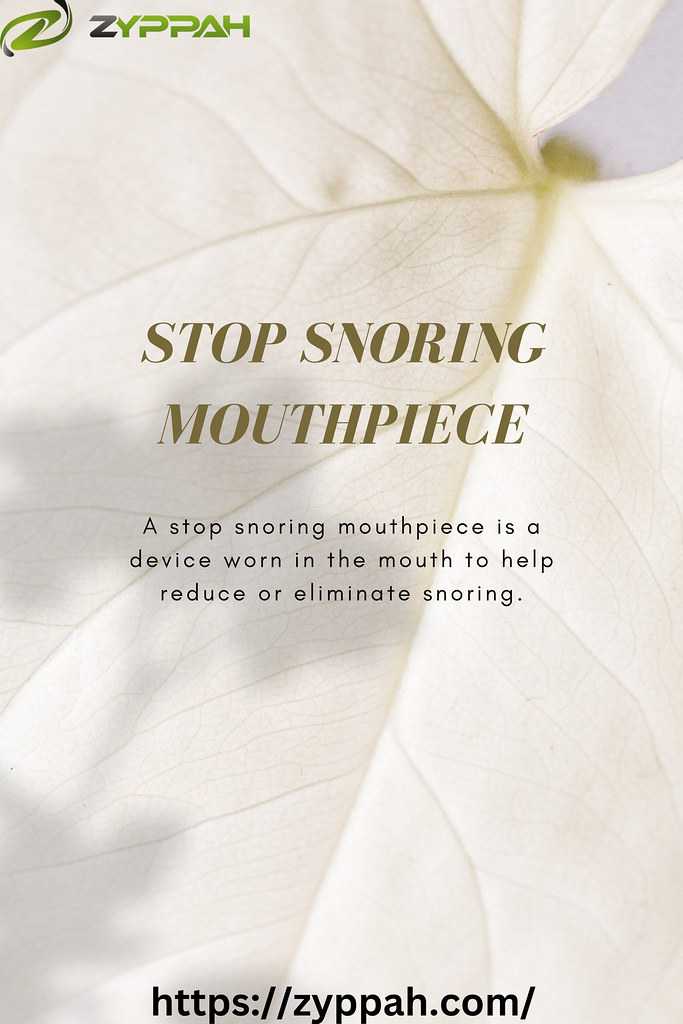 How do I know if a stop snoring mouthpiece is right for me… Flickr