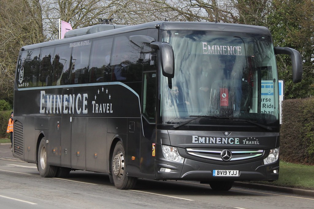 Eminence TravelWalsall BV19RJJ seen arriving at the Chelt… Flickr