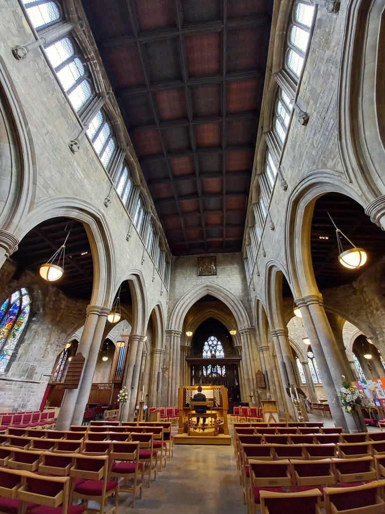 Melton Church organ practice Melton Mowbray, St Mary's chu… Flickr