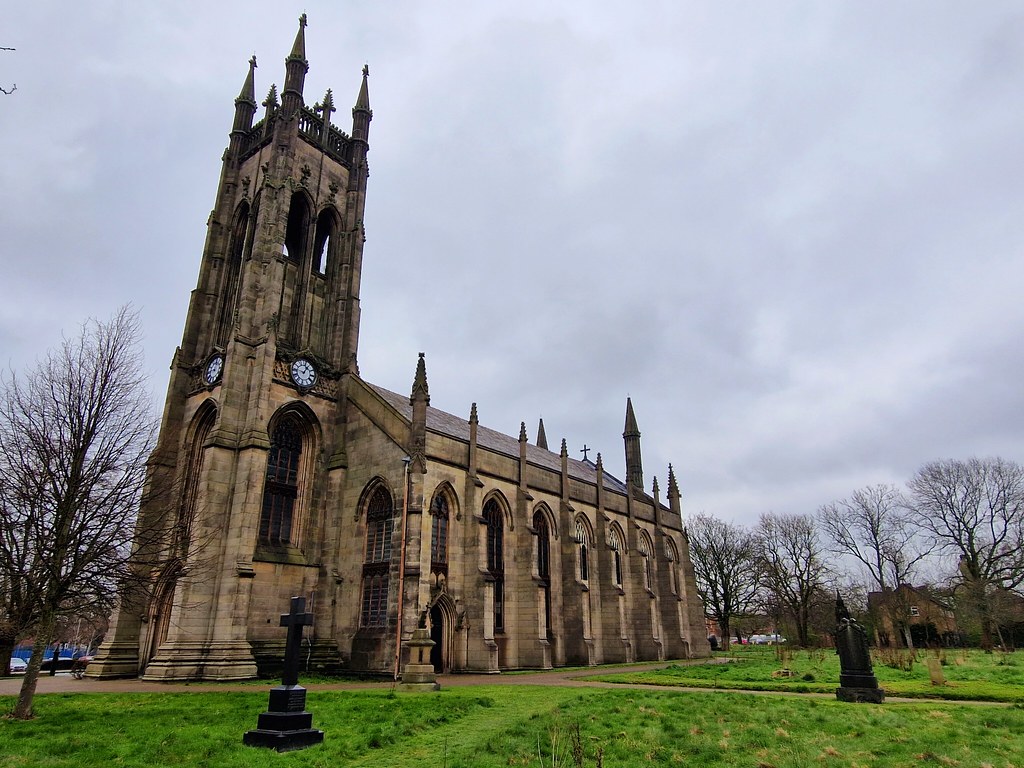 Ashton under Lyne St Peter's Church is in Manchester Road,… Flickr