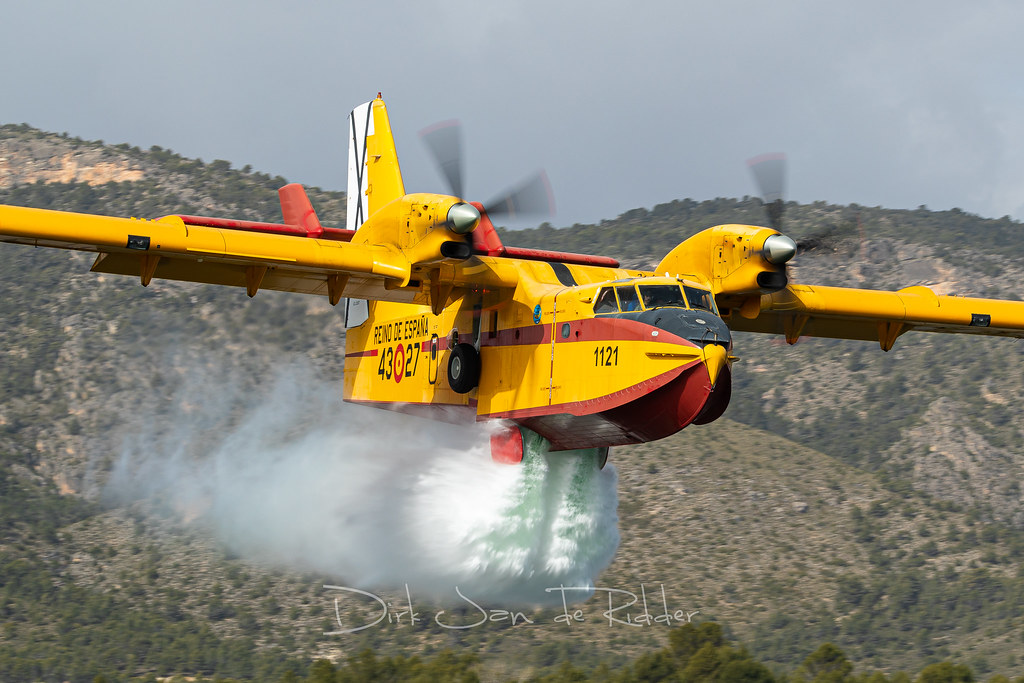 Spanish Air Force CL215T Scooper Dirk Jan de Ridder Flickr