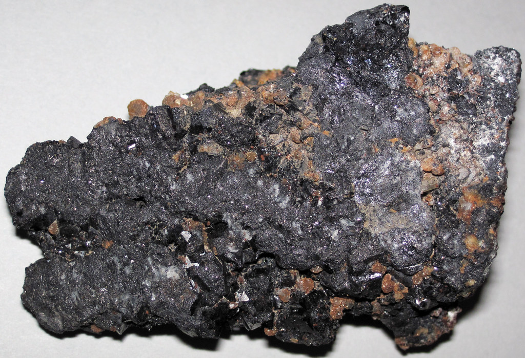 skarn (Early Miocene, 2223 Ma; iron mine at Iron Mountain, Utah, USA) 2 a photo on