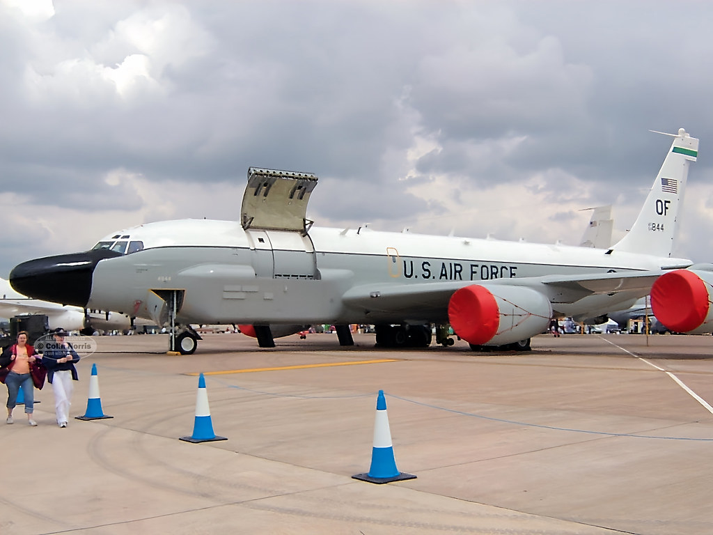 Boeing RC135V Rivet Joint 6414844 OF 38 RS USAF Colin Norris (Jet Noise 59) Flickr