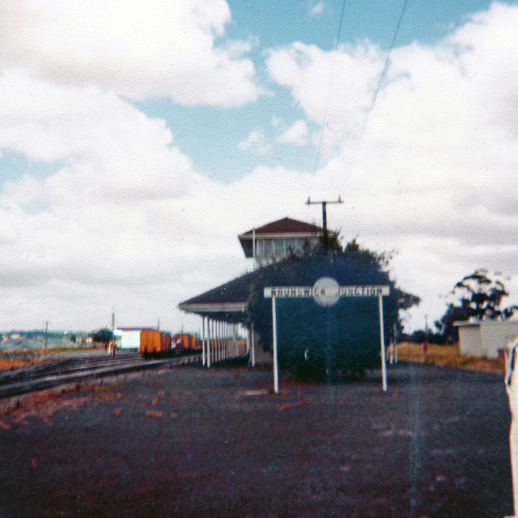 Brunswick Junction station Photo taken by Vince Barrett. S… Flickr