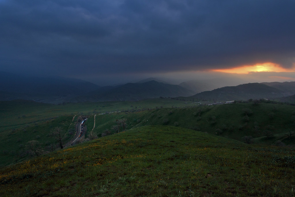 Elevation of Sunset Way, Tehachapi, CA, USA Topographic Map