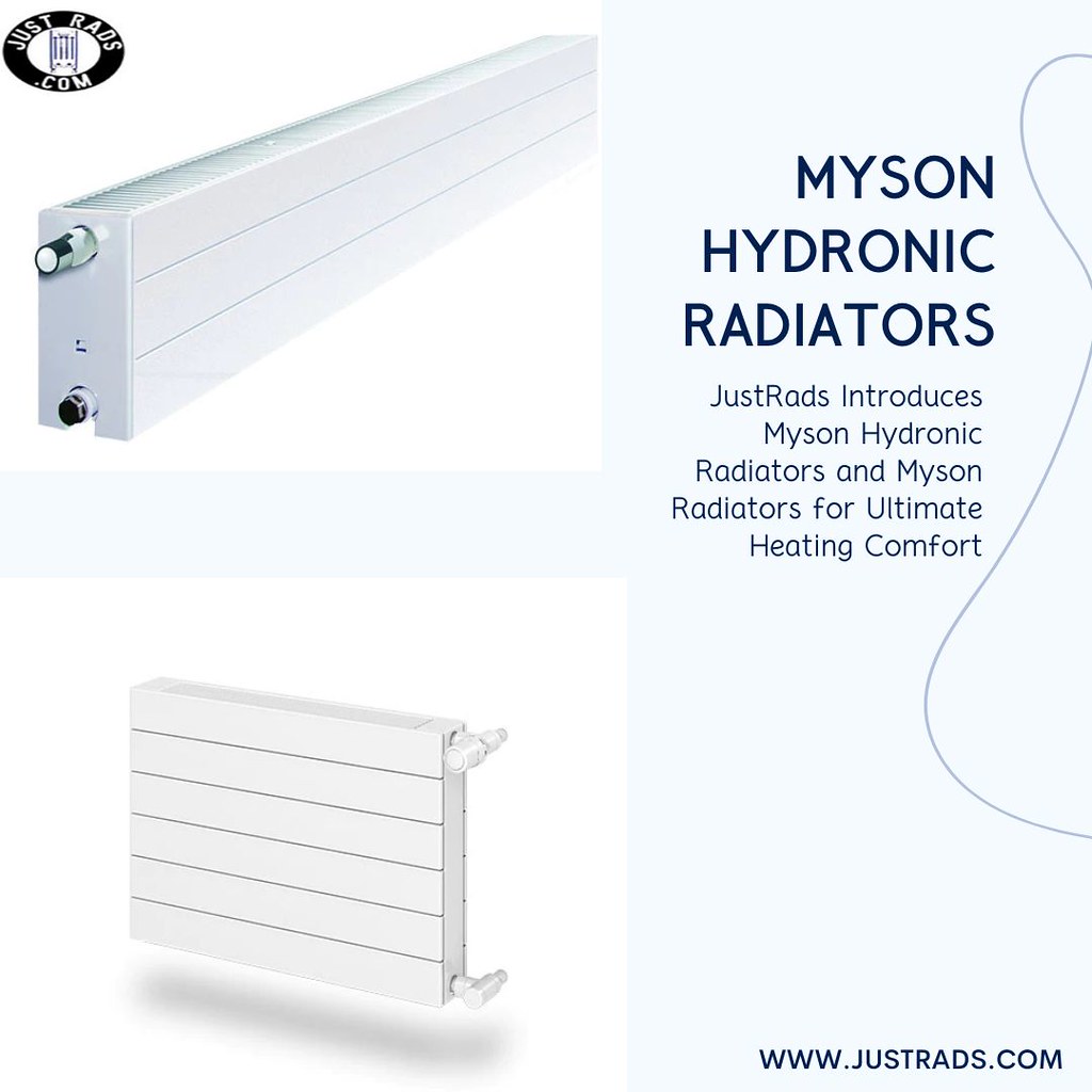 JustRads Introduces Myson Hydronic Radiators and Myson Rad… Flickr