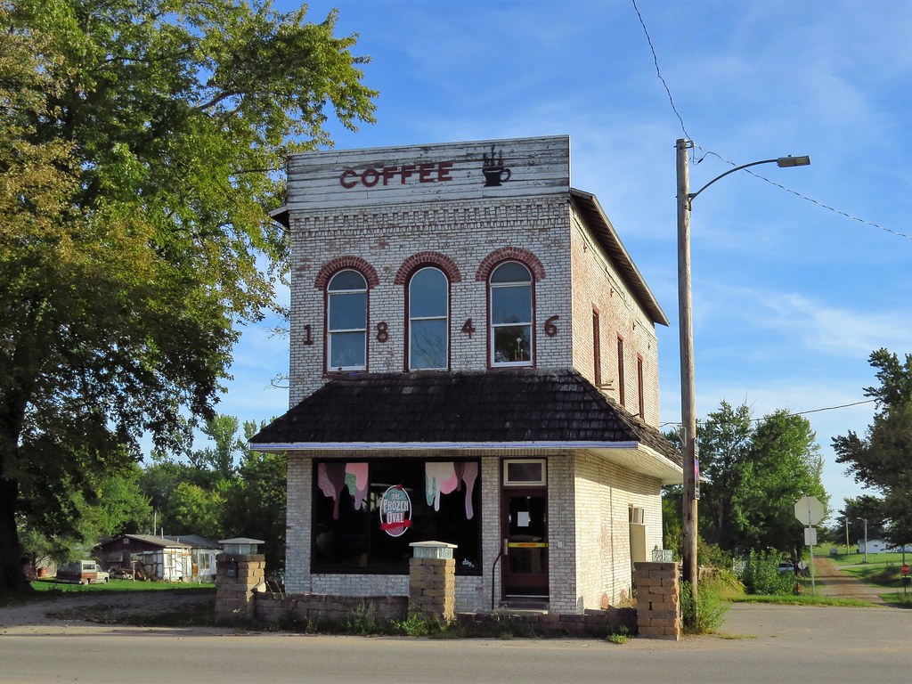 Drakesville Historic Building Drakesville, Iowa; old phot… Flickr