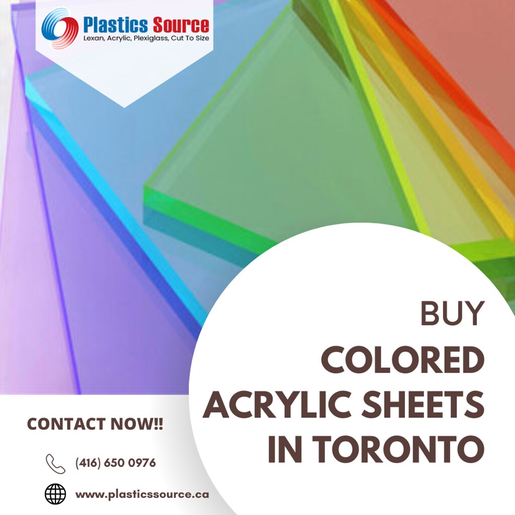 Buy Colored Acrylic Sheets In Toronto Are you looking to b… Flickr