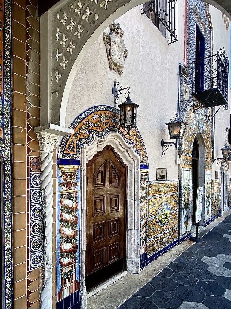 Ceramics worthy of Sevilla Part of the frontage of the Col… Flickr