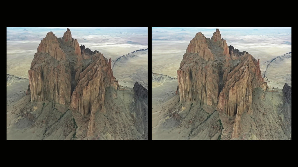 Shiprock New Mexico 3D Orignal drone footage youtu.be/juf… Flickr