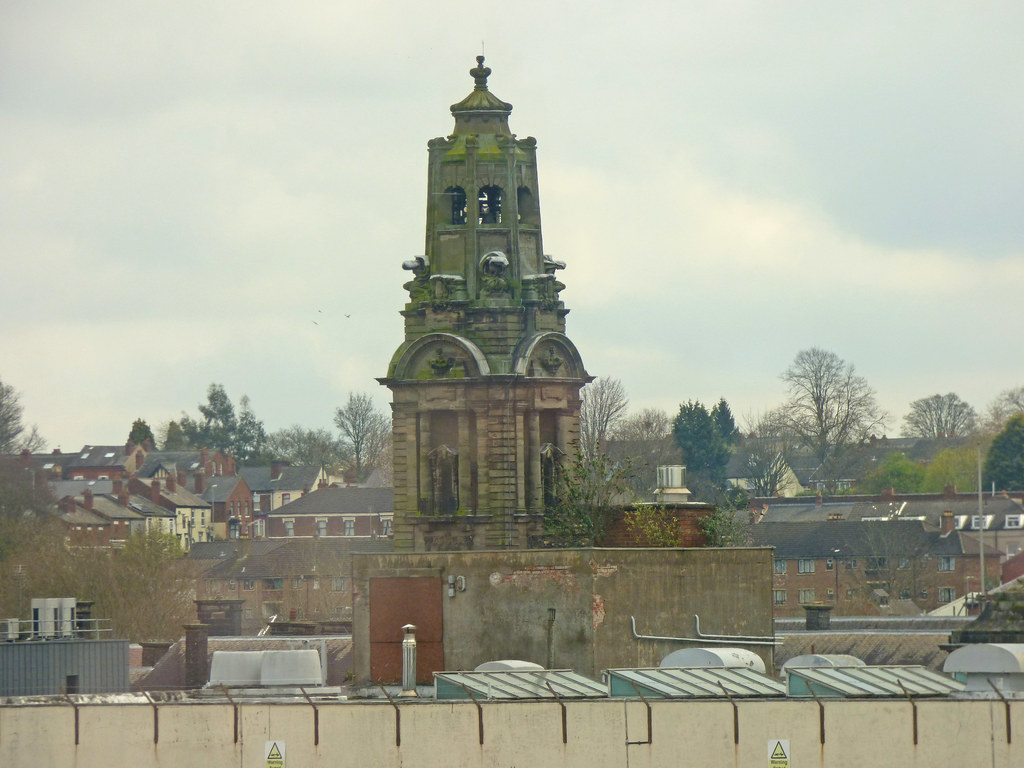 Walsall Town Centre skyline from New Art Gallery Walsall Walsall