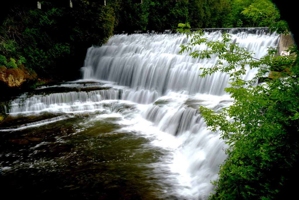 Belfountain Falls in Summer Located in Belfountain Falls C… Flickr