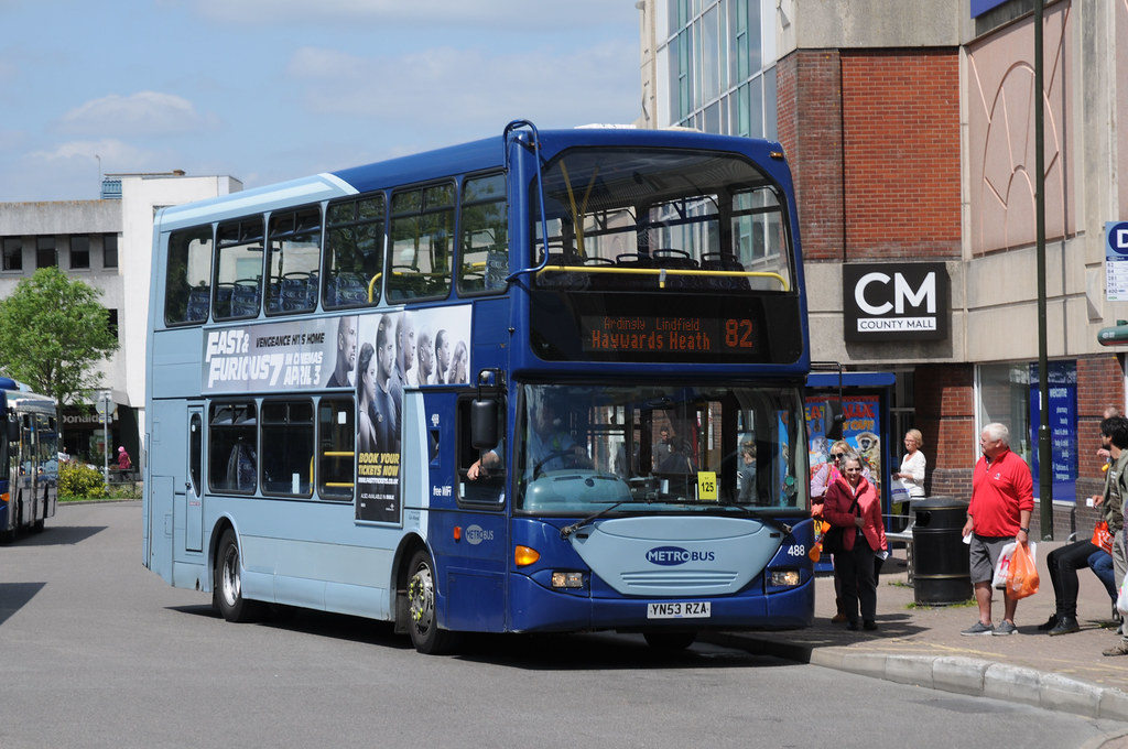 Metro Bus YN53 RZA 488 (3) Crawley Bus Station, Crawley, W… Flickr