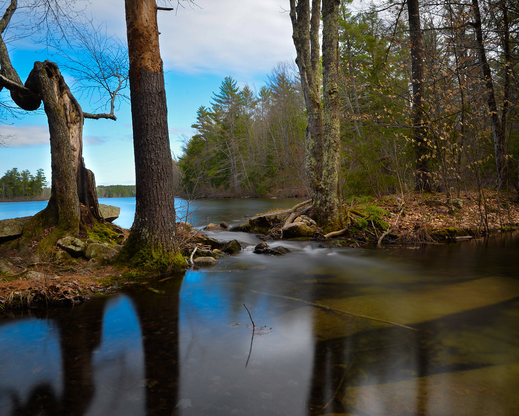 Tricky Pond outflow Naples,Maine John McLaughlin Flickr