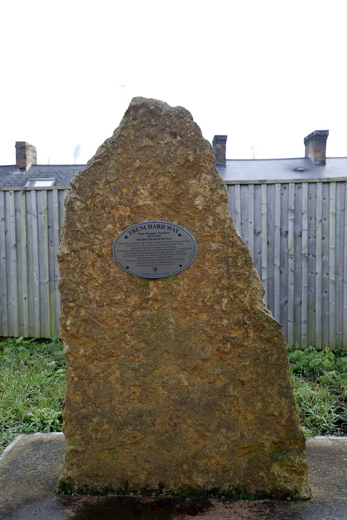 Trenchard Way Memorial Stone, Taunton, Somerset Kev Slade Flickr