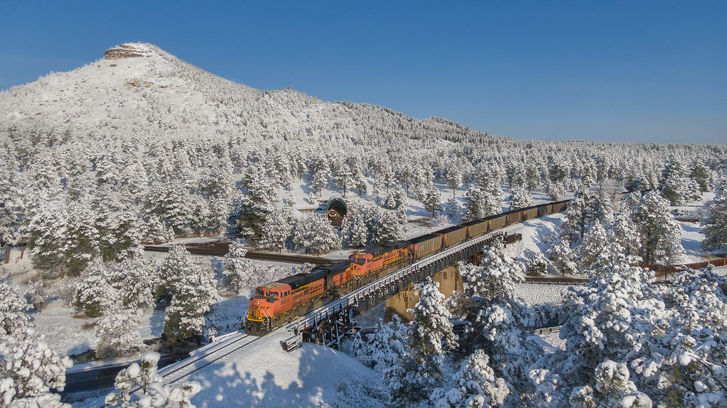 Golden Hour Sunrise at Larkspur, CO South over Larkspur br… Flickr