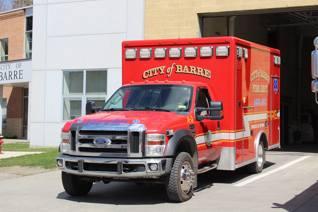 Barre City Ambulance 3 Barre City Fire Department Ambulanc… Flickr