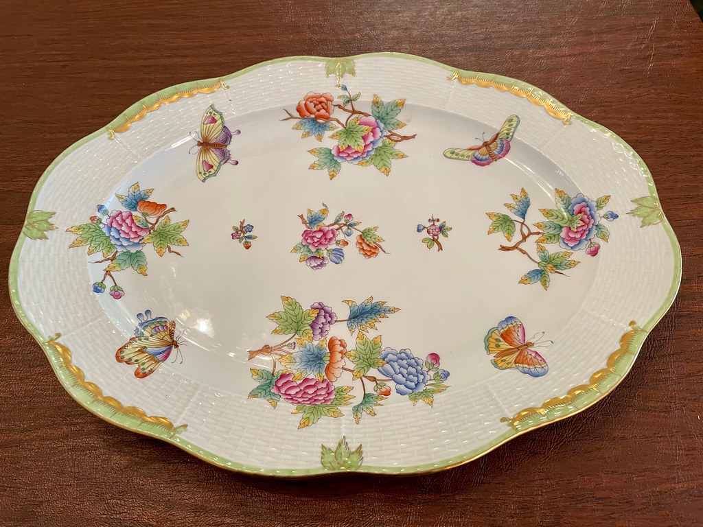 IMG_3748 Herend Platter. 14x11'' 220.00 SOLD Jane Haslett Flickr