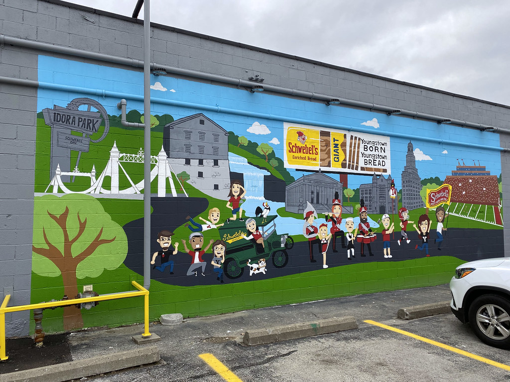 OH Youngstown Mural 23 Schwebel's mural in Youngstown, O… Flickr