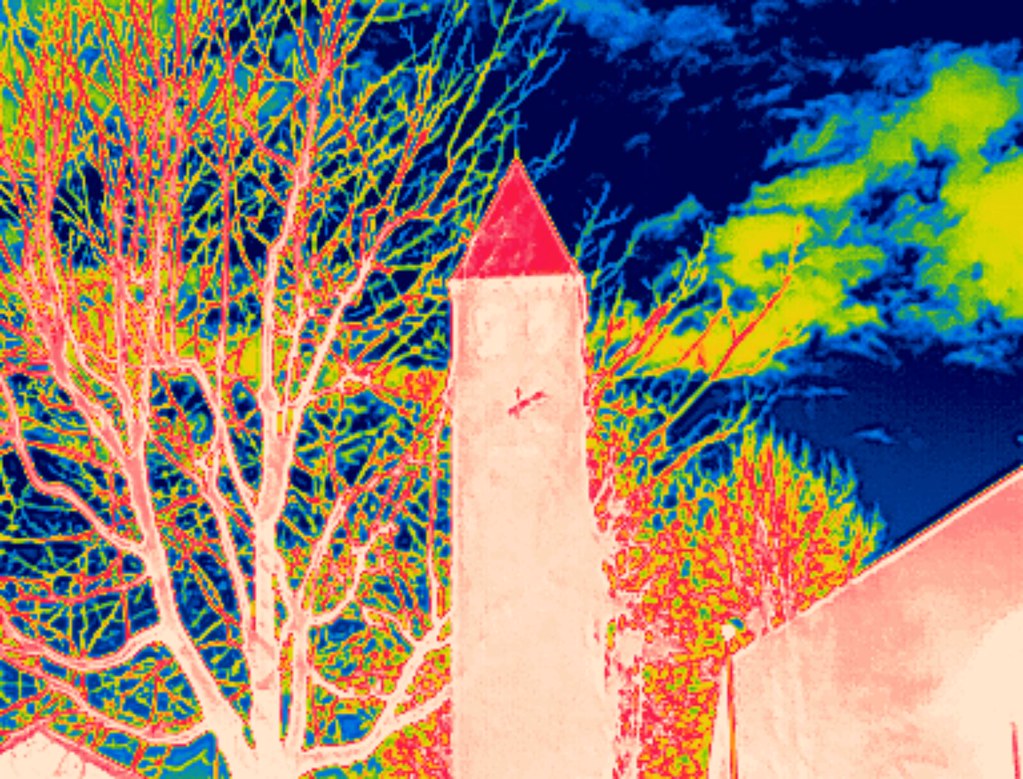 st martin church tower deggendorf Thermal Imaging with HTI… Flickr