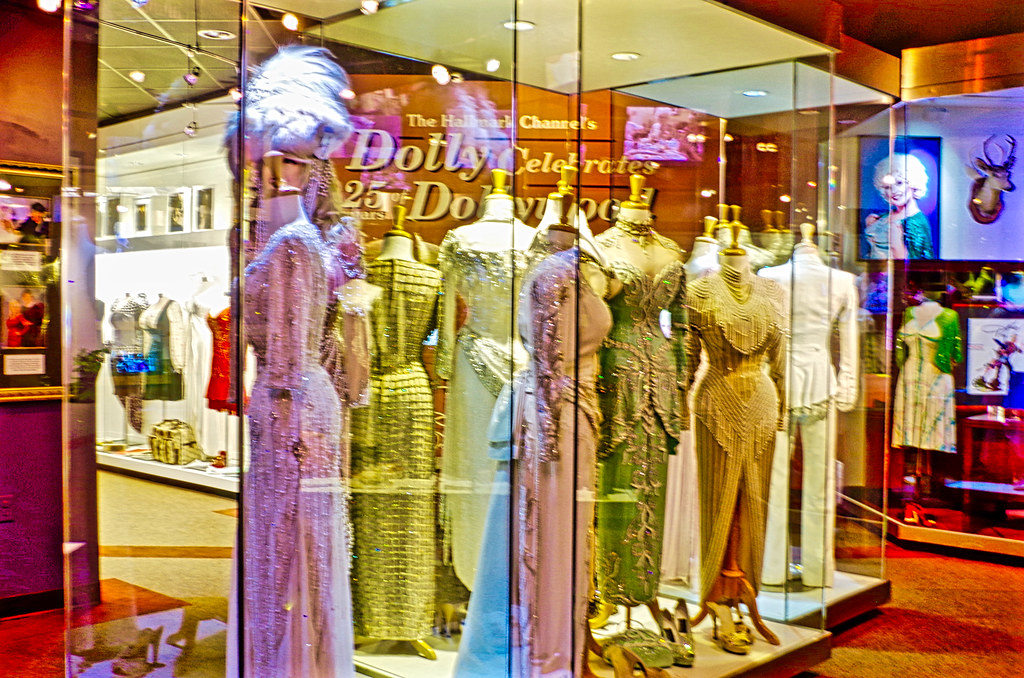 Some of her fancy dresses, Dollywood, Pigeon TN Flickr