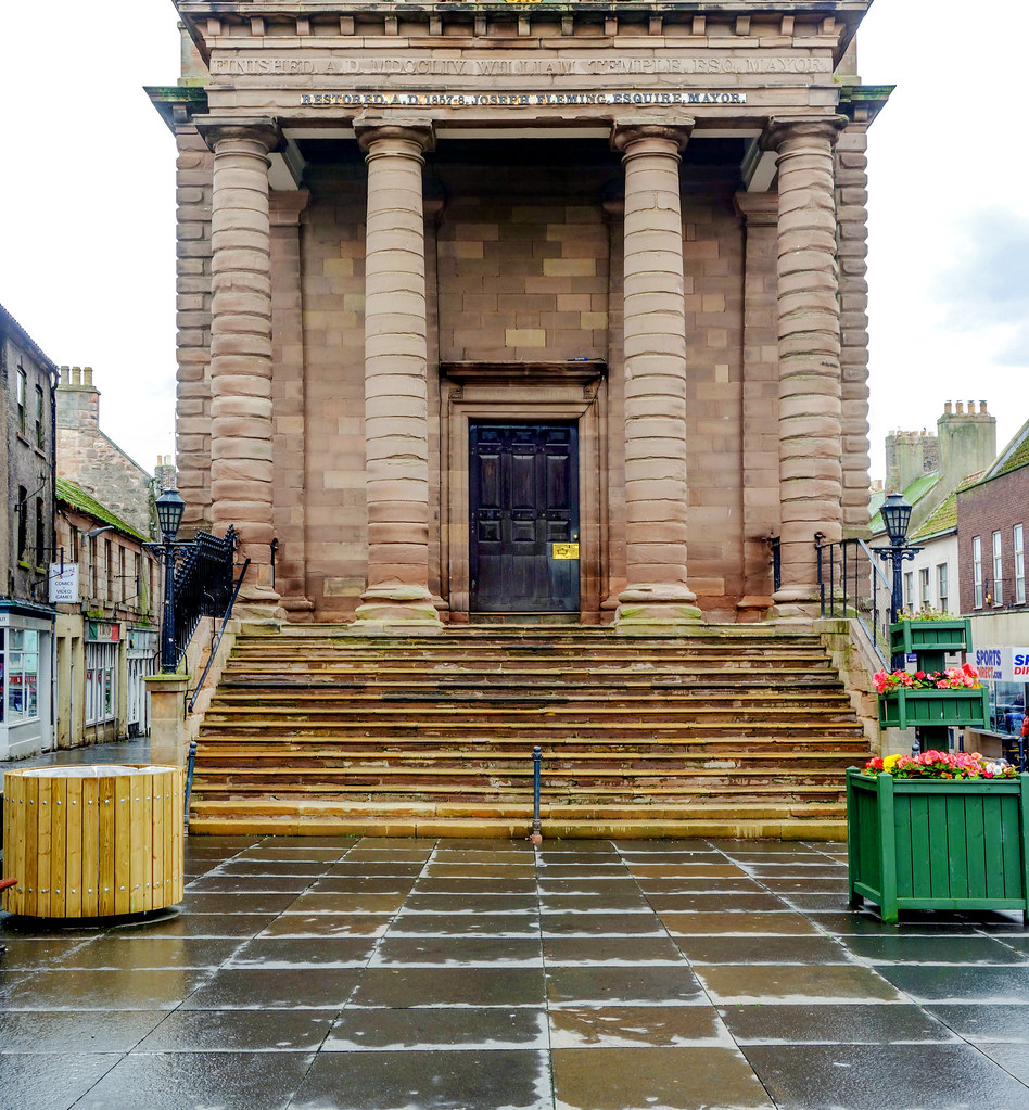 the town hall Berwick on Tweed Ron Donoghue Flickr
