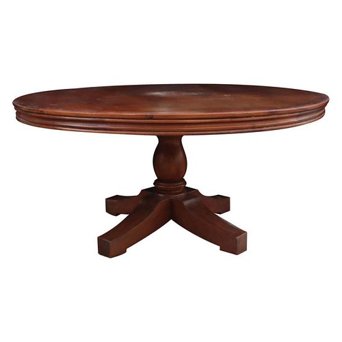 Round Table A RoundTop Center Table hardwood H 28” (71 c… Flickr