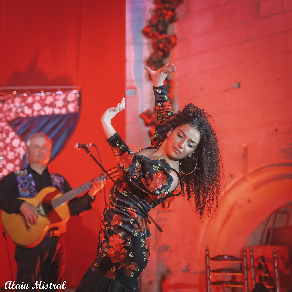 Céline Daussan aux Andalouses La Rosa Negra, Danseuse de F… Flickr